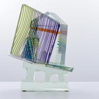 Large Jon Wolfe Abstract Sculpture, 17H - Sold for $1,152 on 11-15-2025 (Lot 27).jpg